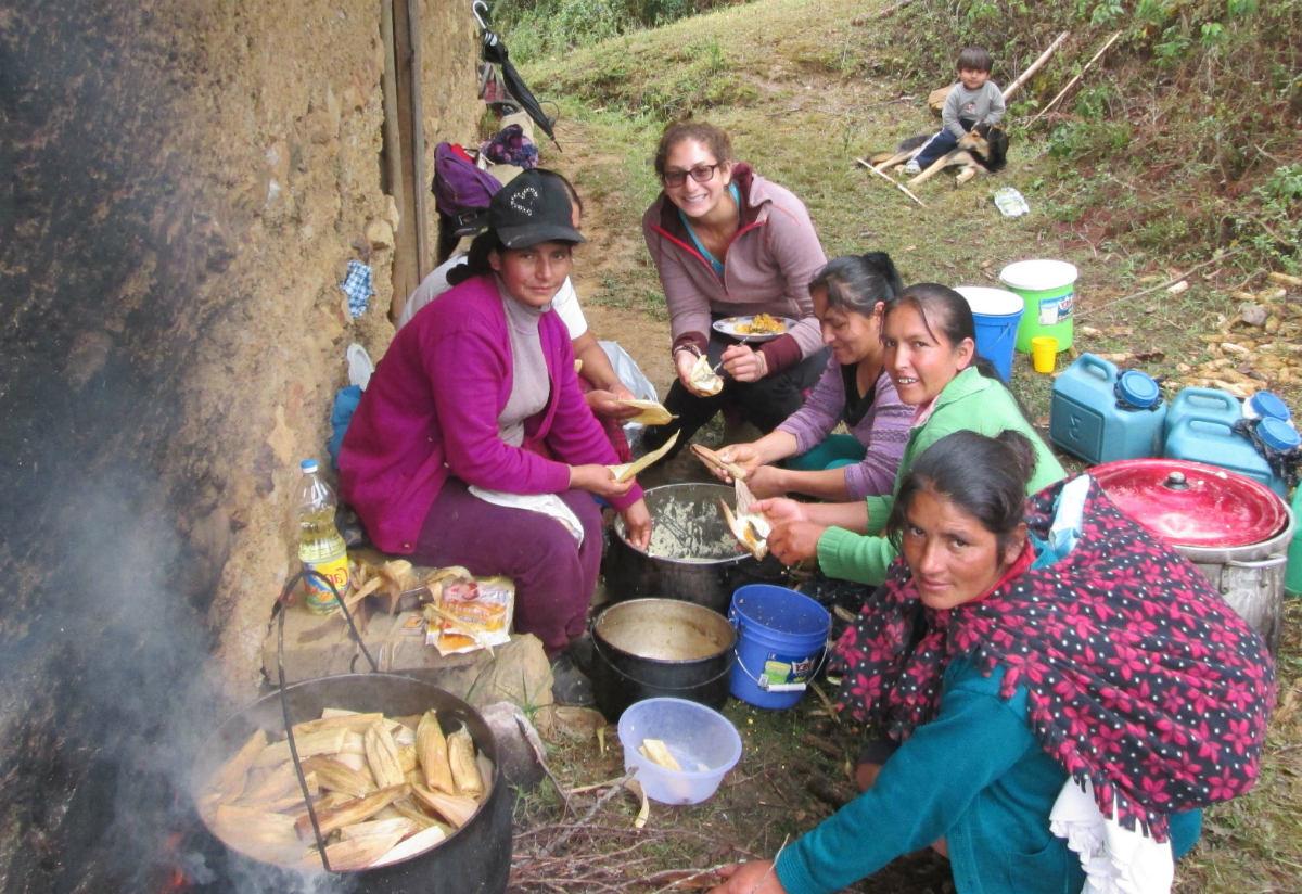 Michelle Polansky in Peru